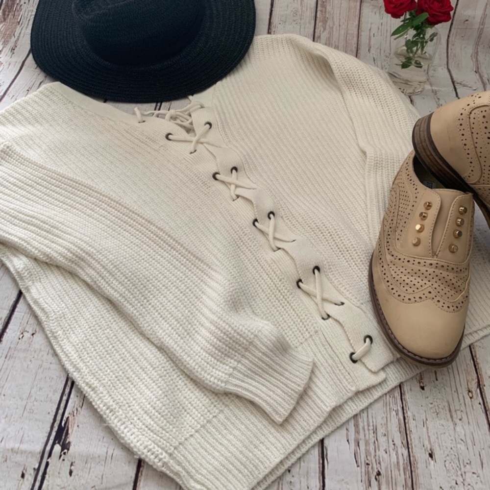 White sweater